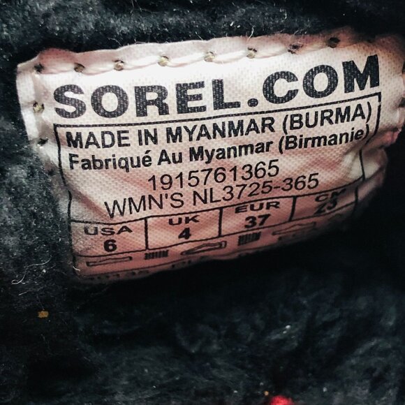 Sorel Go Bodega Run Slippers Women’s 6 Leopard Print Faux Fur Lined - Picture 9 of 9